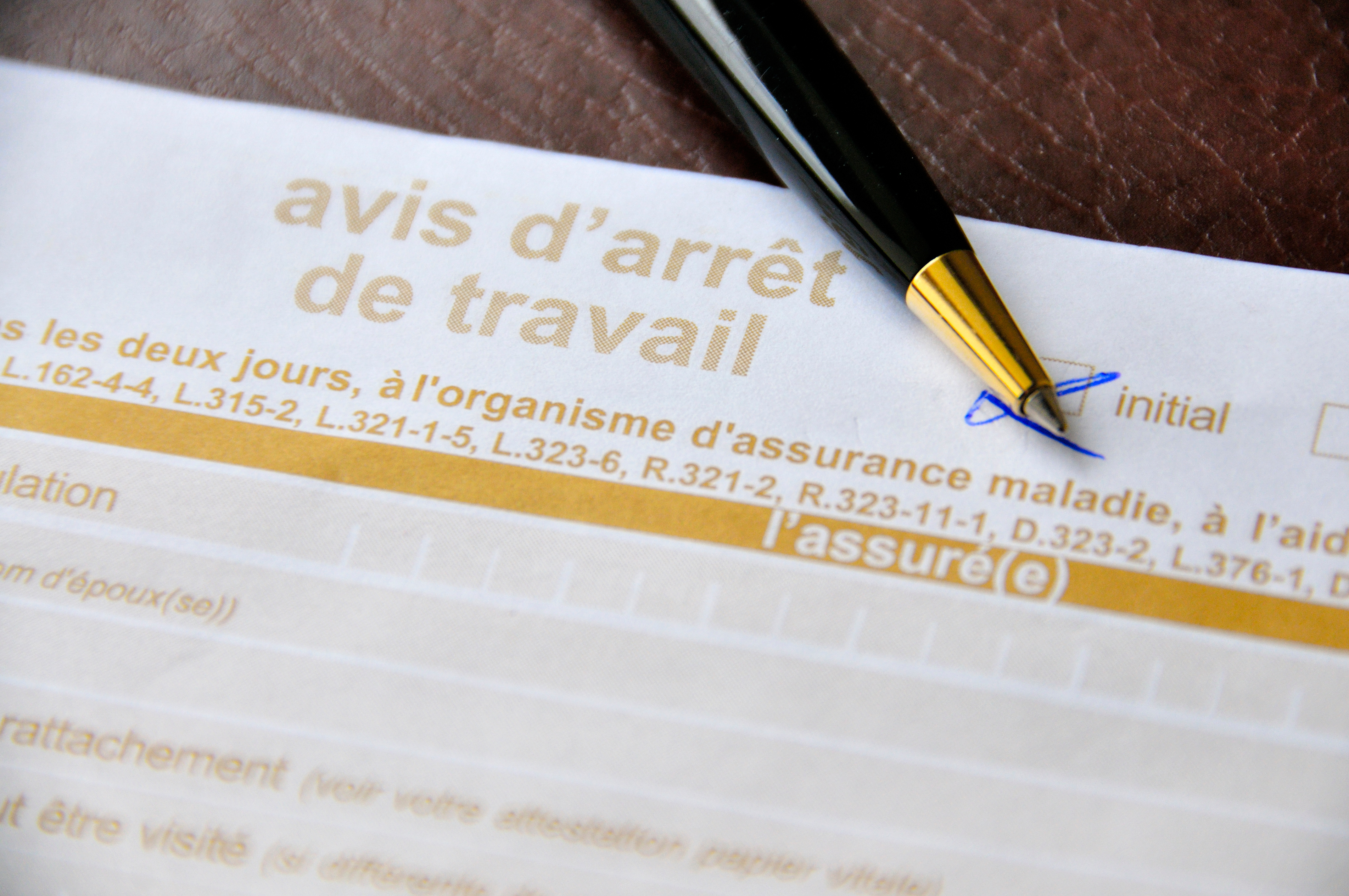Arrêt de travail